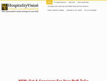 Tablet Screenshot of hospitalityvision.net